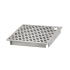 Grille de fond de bac de plonge bonde à droite - inox- 4 modèles : Dimensions:500x400 mm