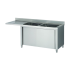 Meuble plonge inox lave vaisselle 2 bacs égouttoir Prof. 600 ou 700 Larg. 1600 à 2000 Haut. 850 mm : Dimensions bacs (LxPxH):500x400x250 mm, Dimensions plonges (LxPxH):1800x600x850 mm