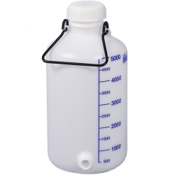 Bouteille de stockage PEHD Burkle de 5 à 60 litres pour robinet de vidage