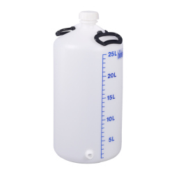 Bouteille Bonbonne de stockage PEHD Burkle de 5 à 60 litres