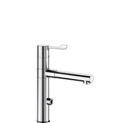 Robinet mitigeur DELABIE | Mitigeur de lavabo automatique - TEMPOMATIC MIX - 230v - DELABIE - 20870T1