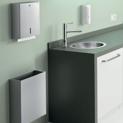 Robinet mitigeur DELABIE | Mitigeur de lavabo automatique TEMPOMATIC MIX - pile 6v - DELABIE - 20464T1
