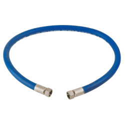 Tuyau flexible alimentaire | Tuyau alimentaire raccordement enrouleur - raccord 1/2"F - 3/4"F - inox 316