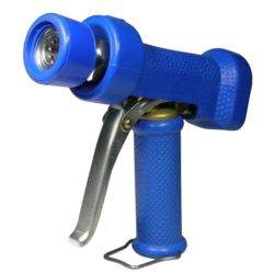 Pistolet de lavage laiton/inox | Pistolet de lavage polyamide - sortie coupleur rapide - pour lance