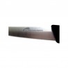 Couteau pointu détectable 2 dimensions | 5 couleurs : Couleurs manches:Noir, Dimensions lames:7,5 cm, Lames :Lame dentelées