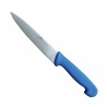 Couteau détectable de cuisine 5 dimensions | 5 couleurs : Couleurs manches:Bleu, Dimensions lames:18 cm, Lames :Lame fine
