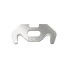 Cutter détectable de sécurité Fish 200 Lame inox : Qté par boite:10 , Dimensions:-, Lames cutters:Lame crochet en Inox