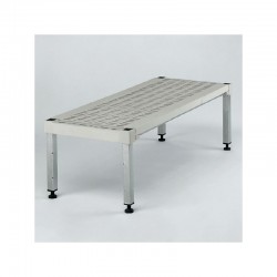 Rayonnage inox | Rayonnage alimentaire chambre froide INOX et Polypropylène | ECO INOX