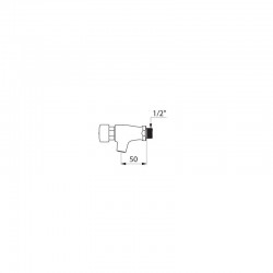 Delabie Robinetterie  | Robinet temporisé TEMPOSTOP anti blocage DELABIE 746001 | DEL-746001