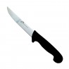 Couteau à désosser détectable 3 dimensions | 5 couleurs : Couleurs manches:Noir, Dimensions lames:13 cm, Lames :Lame standard