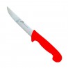 Couteau à désosser détectable 3 dimensions | 5 couleurs : Couleurs manches:Rouge, Dimensions lames:13 cm, Lames :Lame standard