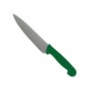 Couteau détectable de cuisine 5 dimensions | 5 couleurs : Couleurs manches:Vert, Dimensions lames:15 cm, Lames :Lame standard