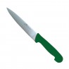 Couteau détectable de cuisine 5 dimensions | 5 couleurs : Couleurs manches:Vert, Dimensions lames:18 cm, Lames :Lame fine