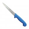 Couteau à filet détectable 5 couleurs : Couleurs manches:Bleu, Dimensions lames:16,5, Lames :Lame large
