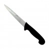 Couteau à filet détectable 5 couleurs : Couleurs manches:Noir, Dimensions lames:16,5, Lames :Lame large
