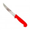 Couteau détectable de cuisine 5 couleurs : Couleurs manches:Rouge, Dimensions lames:15 cm, Lames :Lame standard
