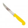 Couteau détectable de cuisine 5 couleurs : Couleurs manches:Jaune, Dimensions lames:15 cm, Lames :Lame standard