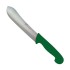 Couteau cimeterre détectable lame inox 2 dimensions 5 couleurs BST Detectable : Couleurs manches:Vert, Dimensions lames:25 cm, Lames :Lame standard