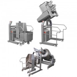 Basculeur de bacs Europe et palox | Basculeur renverseur de cuve bac Europe 200 litres 380Kg | PZ-3/250-VF_1