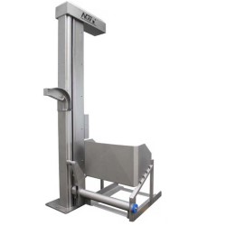 Basculeur de bacs Europe et palox | Élévateur basculeur pour Palox palbox 1000Kg | PW-2/1000