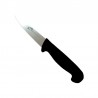 Couteau à émincer détectable 2 dimensions | 5 couleurs : Couleurs manches:Noir, Dimensions lames:9 cm, Lames :Lame pointue
