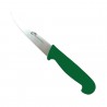 Couteau à légumes détectable 5 couleurs : Couleurs manches:Vert