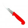 Couteau à légumes détectable 5 couleurs : Couleurs manches:Rouge