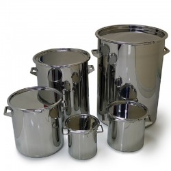 Fûts conges Inox 316L fermetures à bandes de serrage