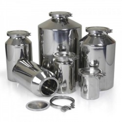 Fût inox et conteneur inox | Fût conge Inox 316L - de 1 et 2 Litres - fermeture clamp | SAM-A416-1_1
