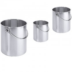 Fût inox et conteneur inox | Fût inox 316L sans couvercle de 1 à 15 litres | AMS-A456-1_1