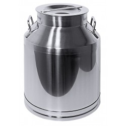 Fût inox et conteneur inox | Bidon de lait pour transport en acier inox de 25 à 50 litres | COT-3010025_1