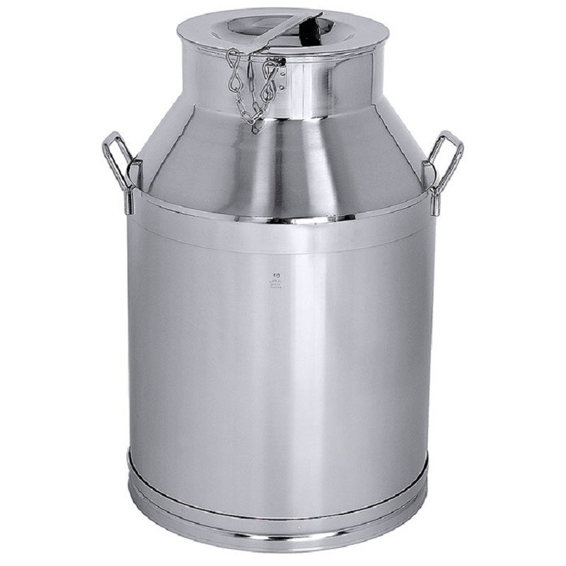 Fût inox et conteneur inox | Bidon de lait pour transport en acier inox de 25 à 50 litres | COT-3010025_1