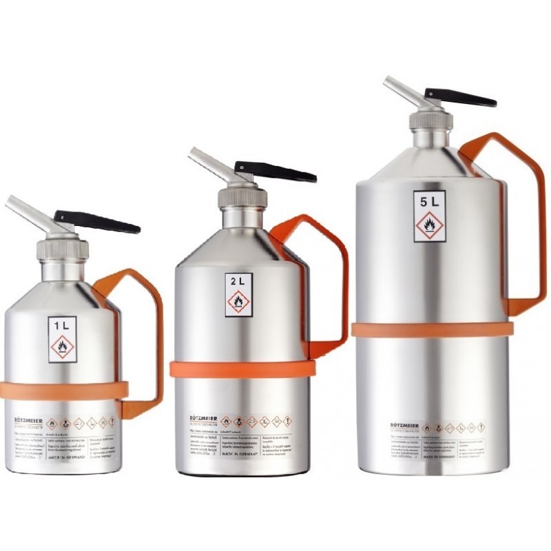 Bidon et fût de sécurité | Bidon de sécurité avec bec doseur de précision Rötzmeier 1, 2 et 5 litres | ROT-01D Bidon et fût de sécurité | Bidon de sécurité avec bec doseur de précision Rötzmeier 1, 2 et 5 litres | ROT-01D