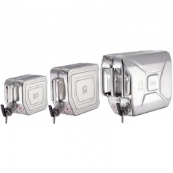 Bidon de sécurité et fût de sécutité | Jerrican de sécurité avec bec doseur à fermeture automatique et aération séparée Rötzm...