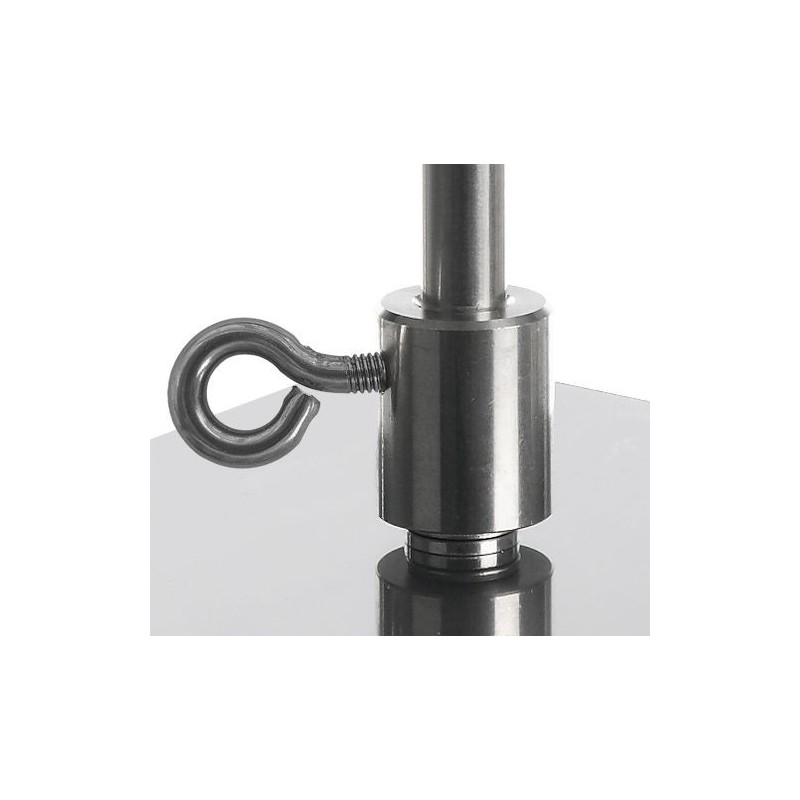 Socle statif et Tige | Fixation inox pour tige sans filetage Bochem™ | BOC-5014 Socle statif et Tige | Fixation inox pour tige sans filetage Bochem™ | BOC-5014