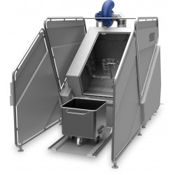 Cabine de lavage pour bacs Europe CLK-200