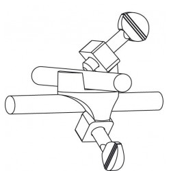 Bochem Double noix de serrage en Aluminium