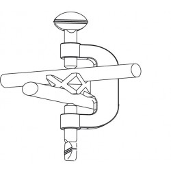Noix de serrage | Noix de serrage double angle 90° et 180° en Aluminium Bochem | BOC-5350