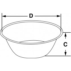 Cuvettes Inox | Cuvette de laboratoire en inox forme basse de 0.5 à 14 litres Bochem | COT-1525140_1