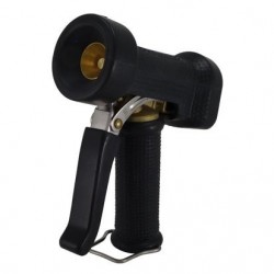 Pistolet de lavage laiton/inox | Pistolet de lavage Agroalimentaire levier et pousseur en inox 6 couleurs AKMN001 | AKMN001_1