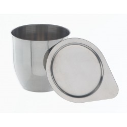 Creuset de laboratoire | Couvercle inox pour creuset | BOC-8891