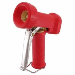 Pistolet de lavage laiton/inox | Pistolet de lavage bleu laiton inox 6 couleurs | KLMN001-B