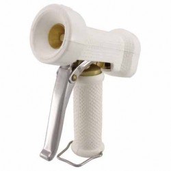 Pistolet de lavage laiton/inox | Pistolet de lavage bleu laiton inox 6 couleurs | KLMN001-B