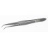 Pince courbée avec broche de guidage Inox 304L : Longueur:105 mm, Matière:Inox 304L