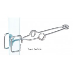 Pince pour tube à essais Inox 304L