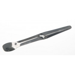 Spatule | Cuillère spatule verseuse de laboratoire inox Bochem 3219 | BOC-3219