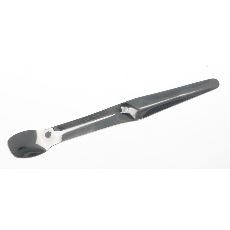 Spatule | Cuillère spatule verseuse de laboratoire inox Bochem 3219 | BOC-3219