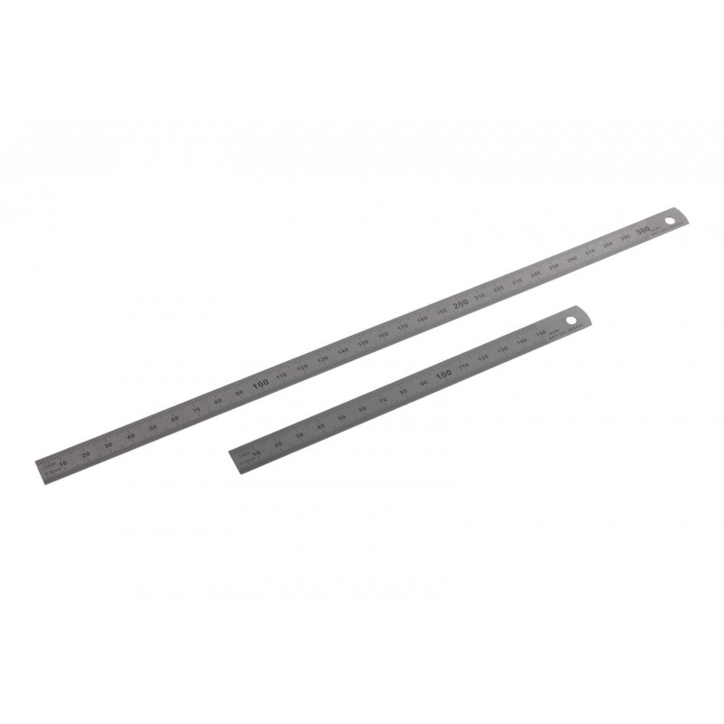 Bureautique détectable | Règle Inox 150 et 300 mm | BOC-12630