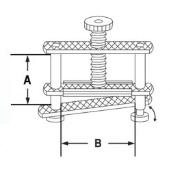 Presse-tubes type HOFFMANN pour tuyau de gaz