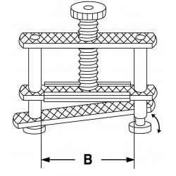 Presse-tubes type HOFFMANN pour tuyau de gaz